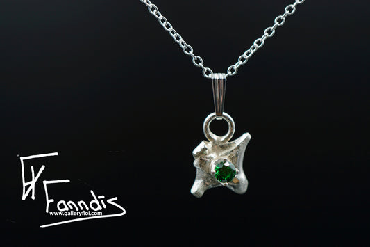 925 Silfur hálsmen með Zirkonia / 925 Silver necklace with Zirkonia