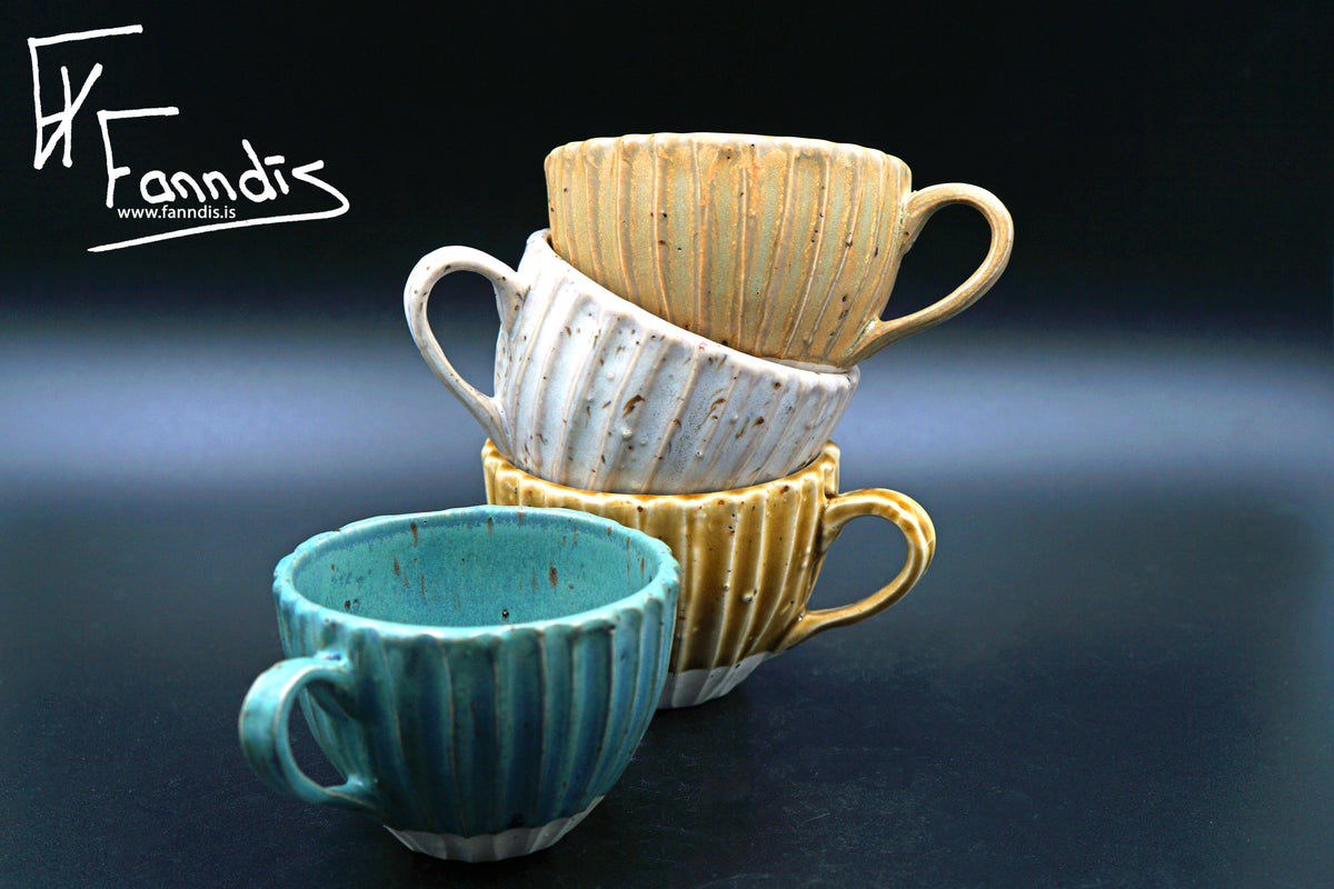 Kaffi bolli með hrauni / Coffee cup with lava (180 ml)