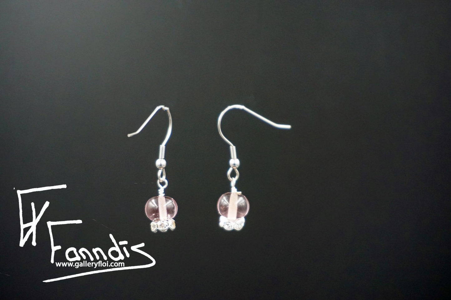 Eyrnalokkar Ametist / Earrings Amethyst