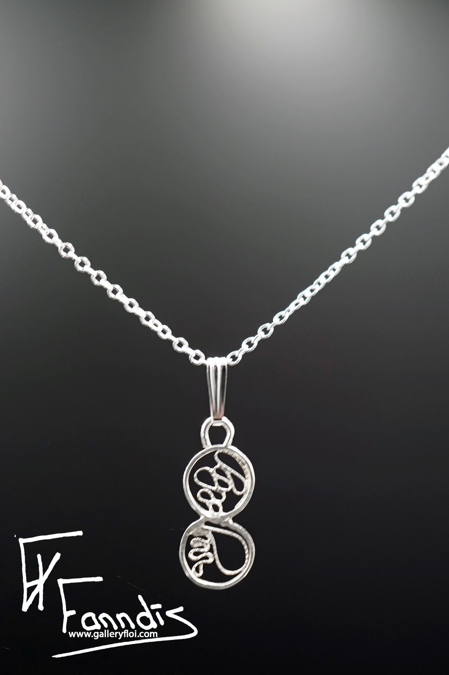 925 Sterling silfur hálsmen / 925 Sterling silver necklace
