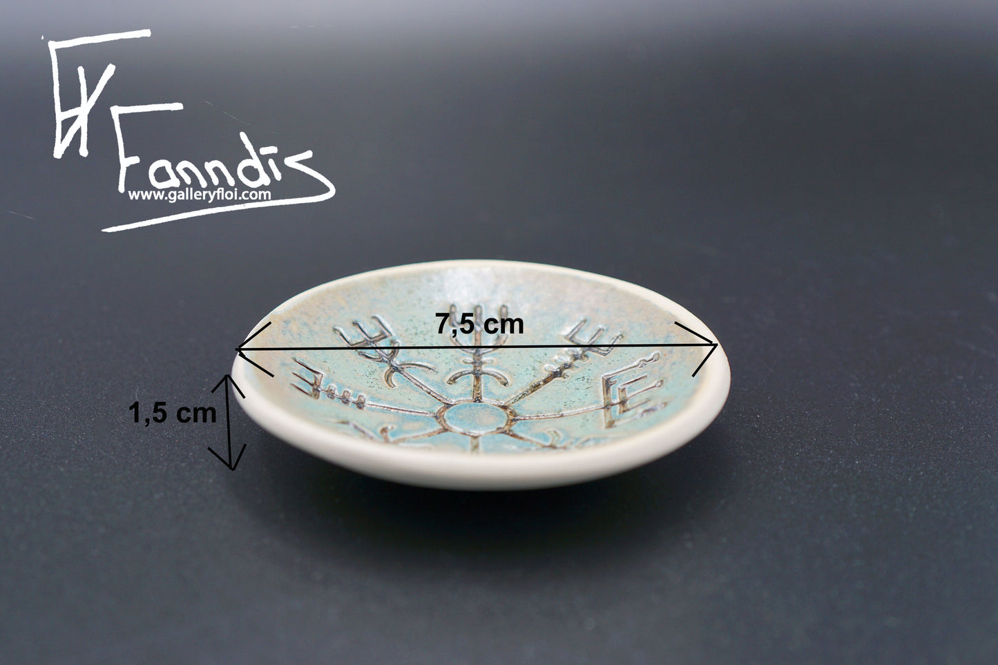 Vegvísir skál / Wayfinder bowl