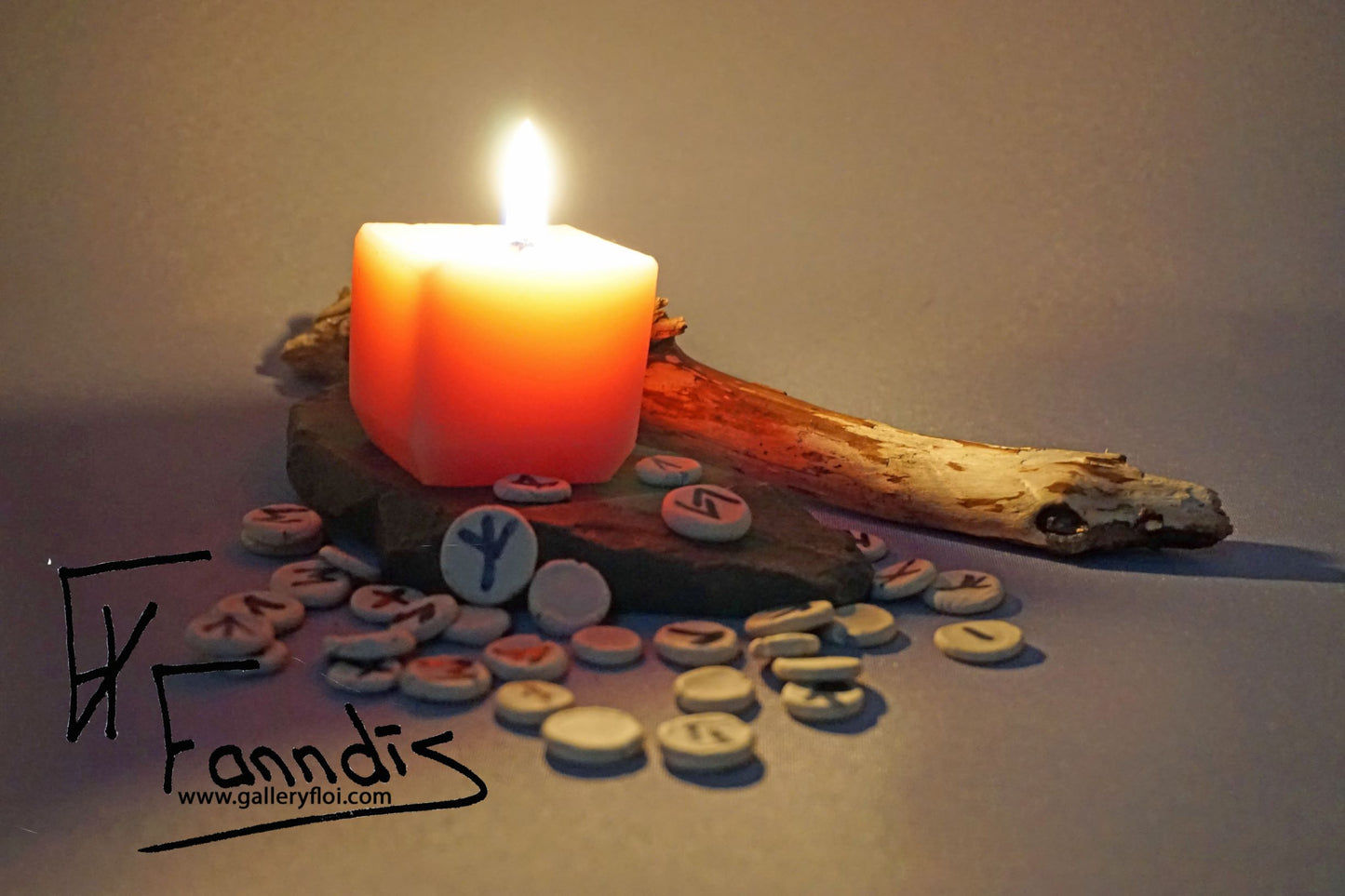 Spádóms rúna kerti / Prophecy rune candles
