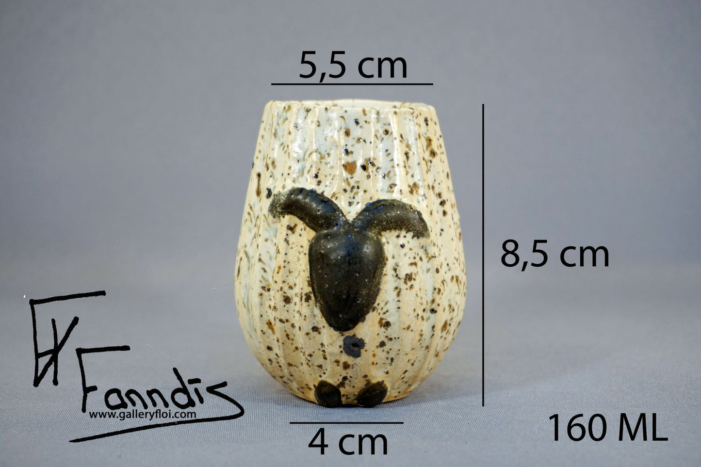 Flóa Kinda bolli / Sheep cup (160 ml)