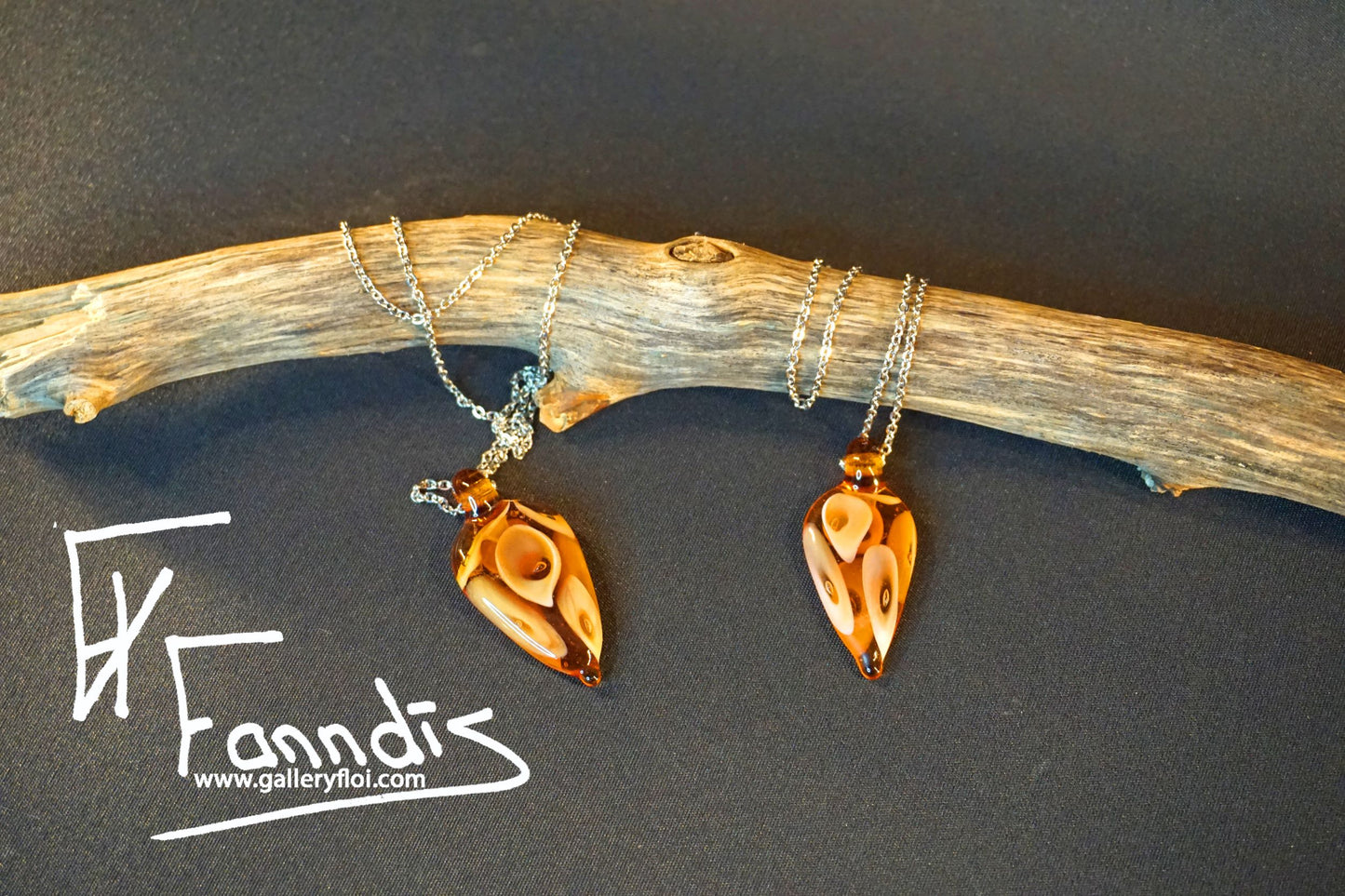 Droplaug hálsmen Raf / Droplaug necklace Amber