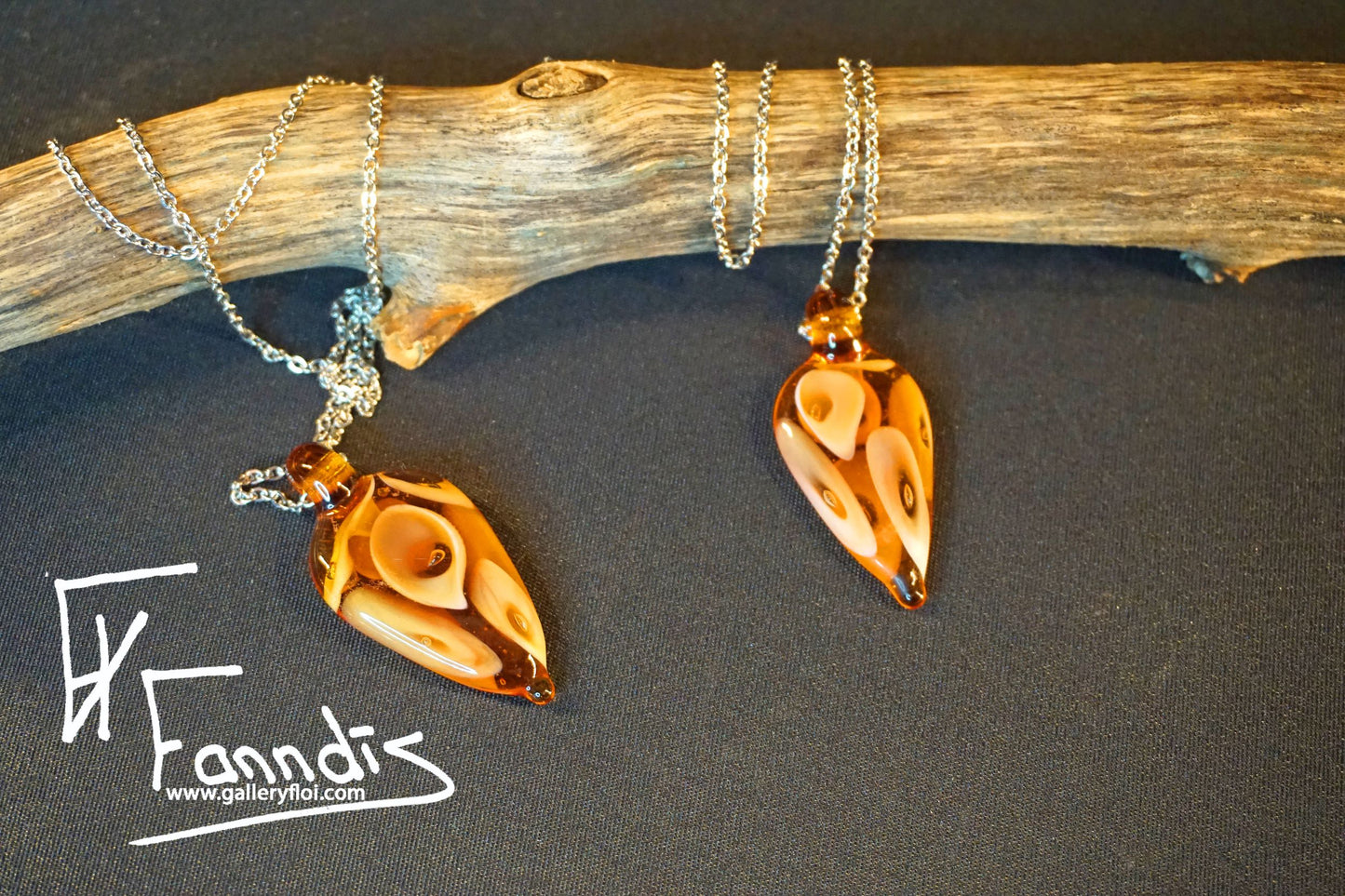 Droplaug hálsmen Raf / Droplaug necklace Amber