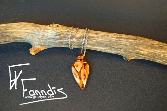 Droplaug hálsmen Raf / Droplaug necklace Amber