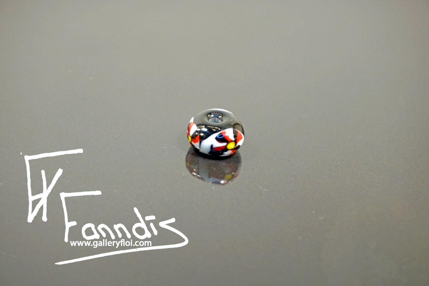 Víkinga glerperlur (söguleg eftirmynd) / Viking glass bead (historical replica)