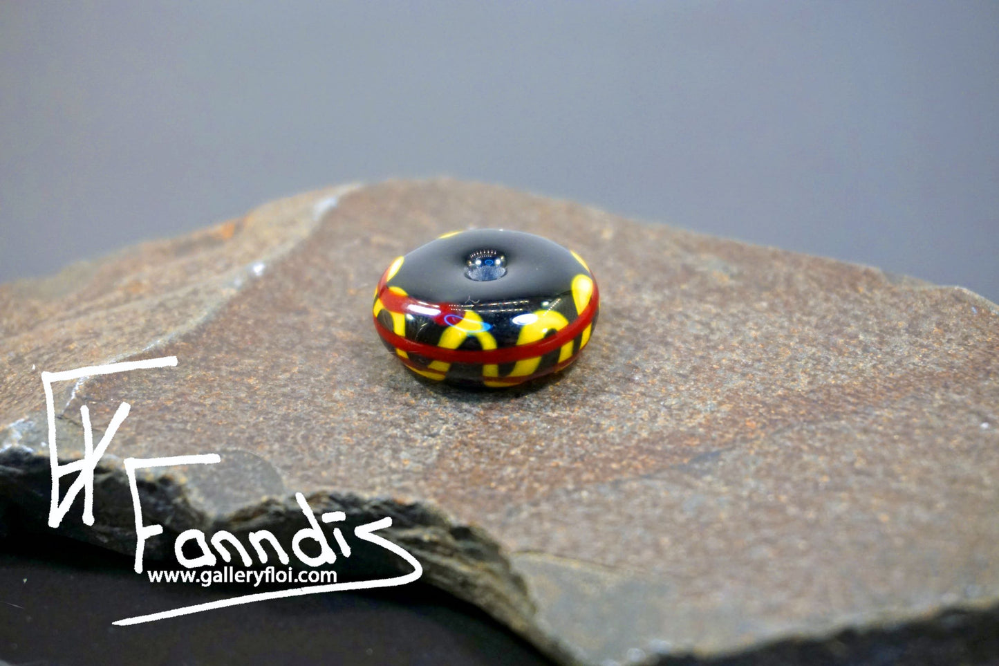 Víkinga glerperlur (söguleg eftirmynd) / Viking glass bead (historical replica)