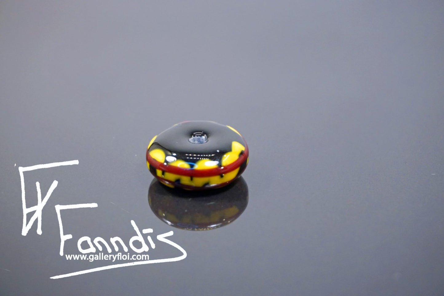 Víkinga glerperlur (söguleg eftirmynd) / Viking glass bead (historical replica)