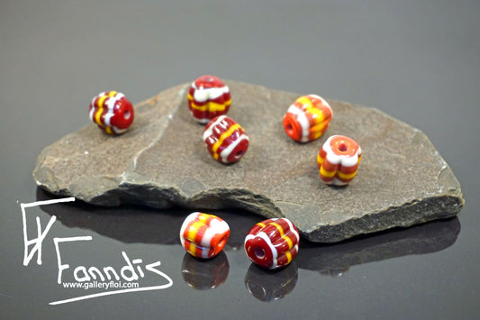 Víkinga glerperlur (söguleg eftirmynd) / Viking glass bead (historical replica)