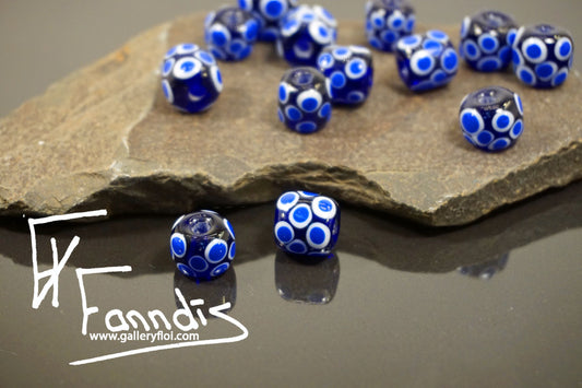 Víkinga glerperlur (söguleg eftirmynd) / Viking glass bead (historical replica)