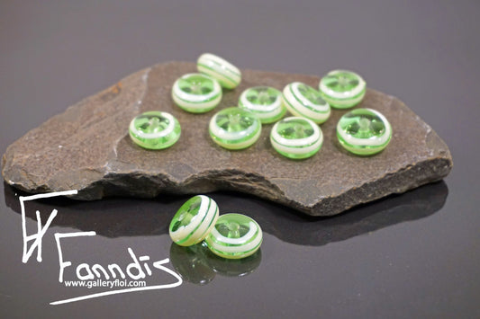 Víkinga glerperlur (söguleg eftirmynd) / Viking glass bead (historical replica)