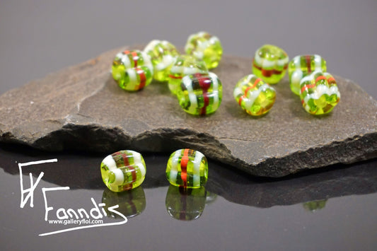 Víkinga glerperlur (söguleg eftirmynd) / Viking glass bead (historical replica)