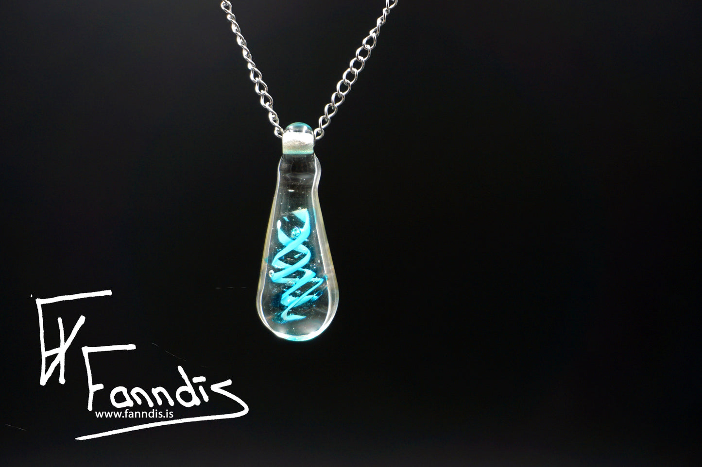 Gler hálsmen / Glass necklace