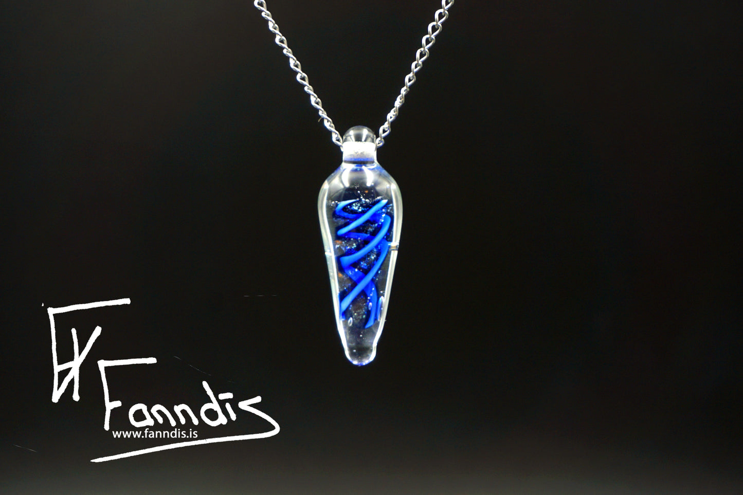 Gler hálsmen / Glass necklace