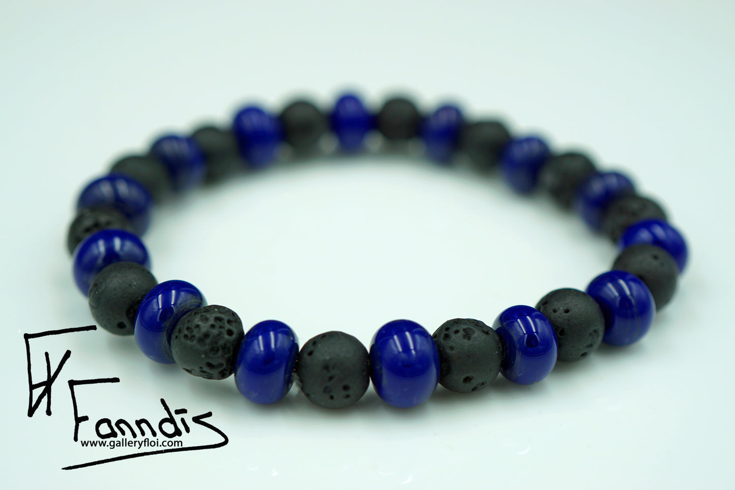 Armband Lapis Kóbalt / Bracelet Lapis Cobalt