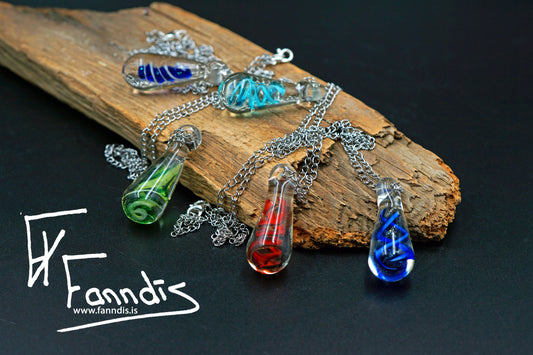 Gler hálsmen / Glass necklace