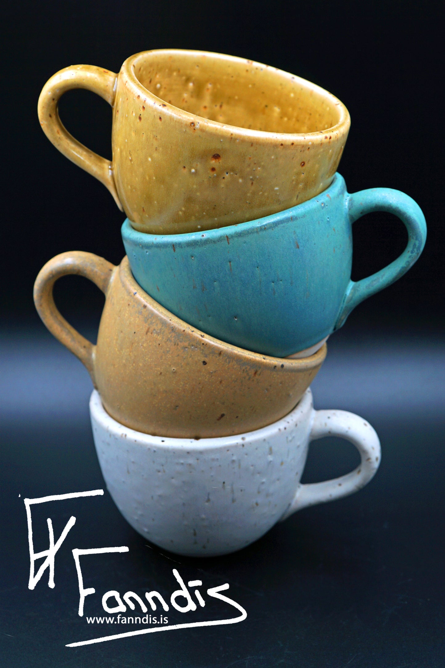 Bolli með hrauni / Cup with lava  (400 ml)