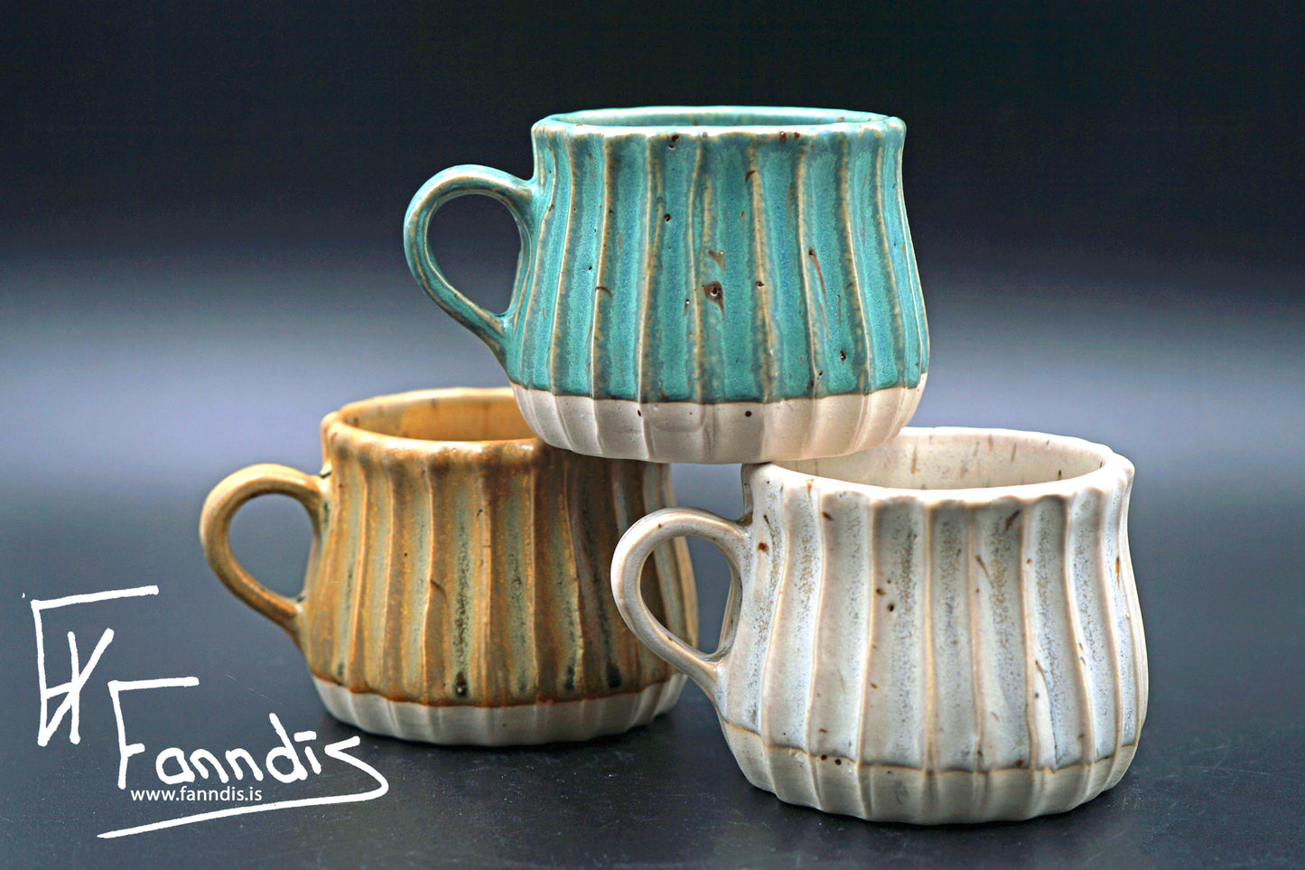 Bolli með hrauni / Cup with lava (150 ml)