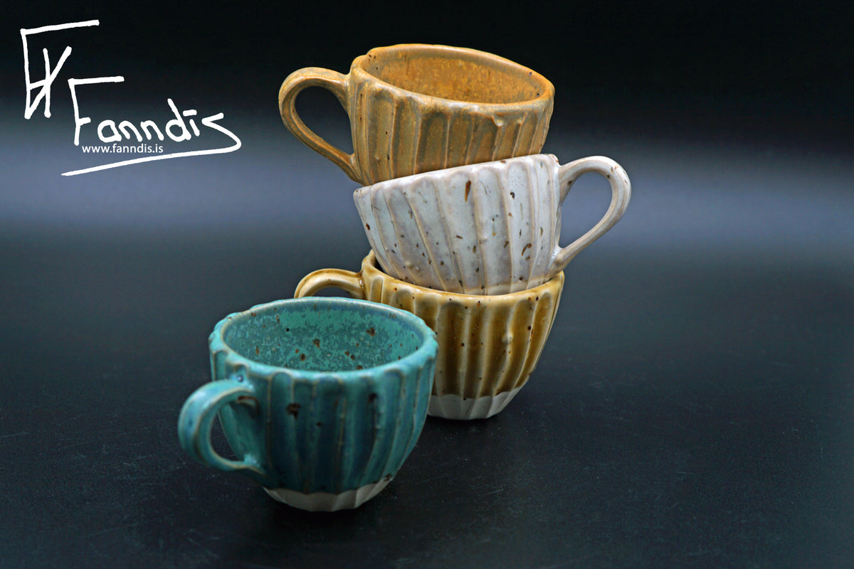 Expresso bolli með hrauni / Expresso cup with lava (50 ml)