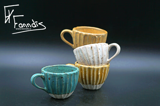 Expresso bolli með hrauni / Expresso cup with lava (50 ml)
