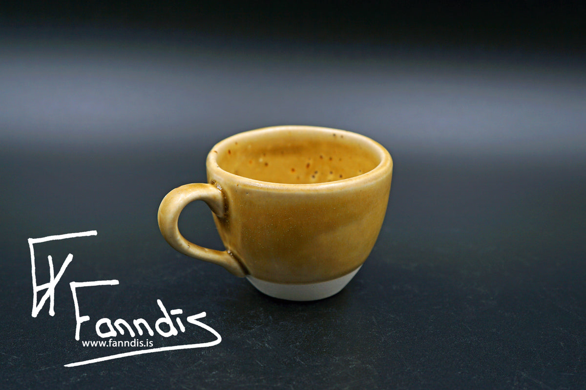 Expresso bolli með hrauni / Expresso cup with lava (50 ml)