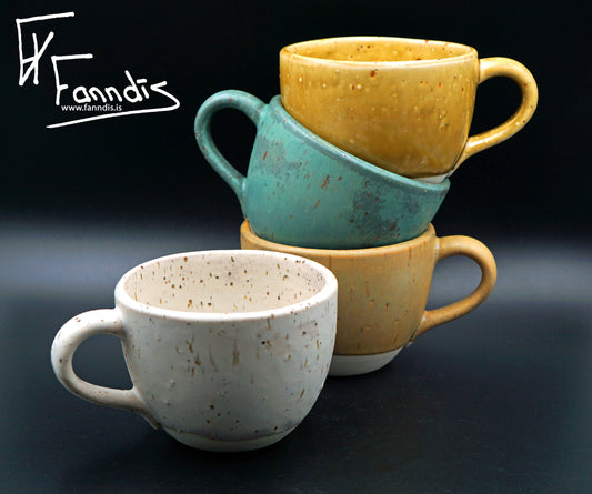 Cappuccino bolli með hrauni / Cappuccino cup with lava  (400 ml)