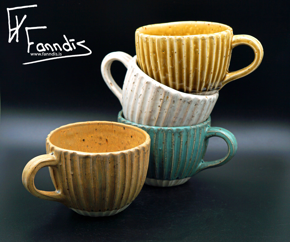 Cappuccino Bolli með hrauni /  Cappuccino cup with lava  (400 ml)