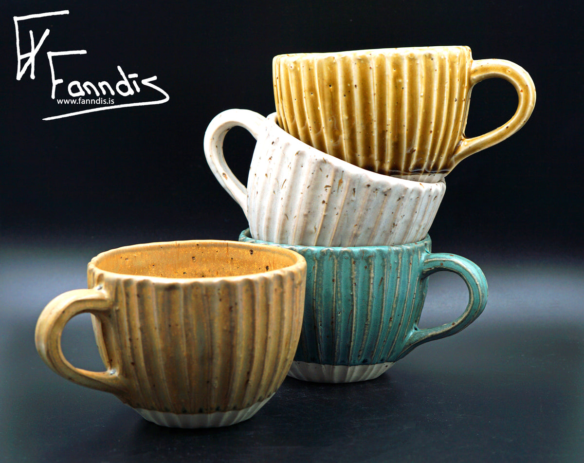 Cappuccino Bolli með hrauni /  Cappuccino cup with lava  (400 ml)