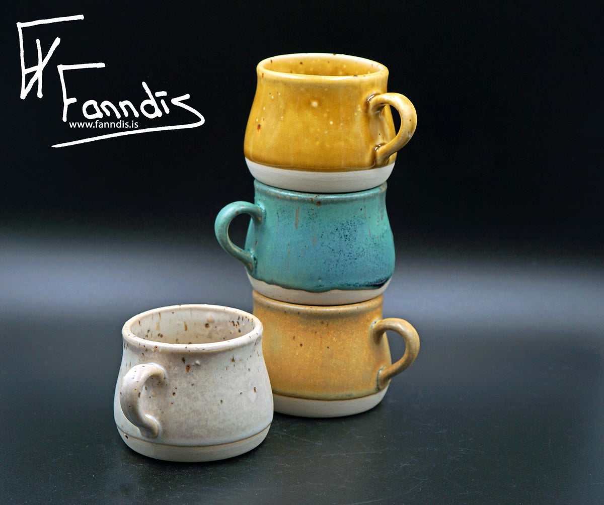 Kaffi bolli með hrauni / Coffee cup with lava (150 ml)