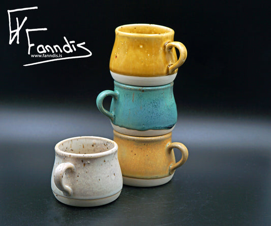 Kaffi bolli með hrauni / Coffee cup with lava (150 ml)