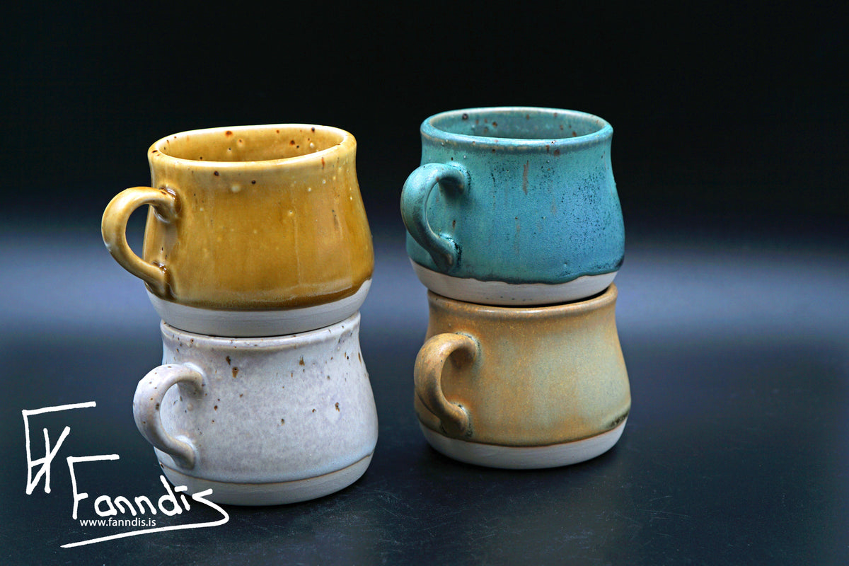 Kaffi bolli með hrauni / Coffee cup with lava (150 ml)