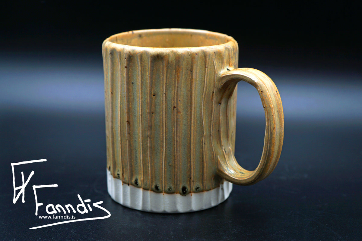 Kaffi kanna með hrauni / Coffee mug with lava (300 ml)