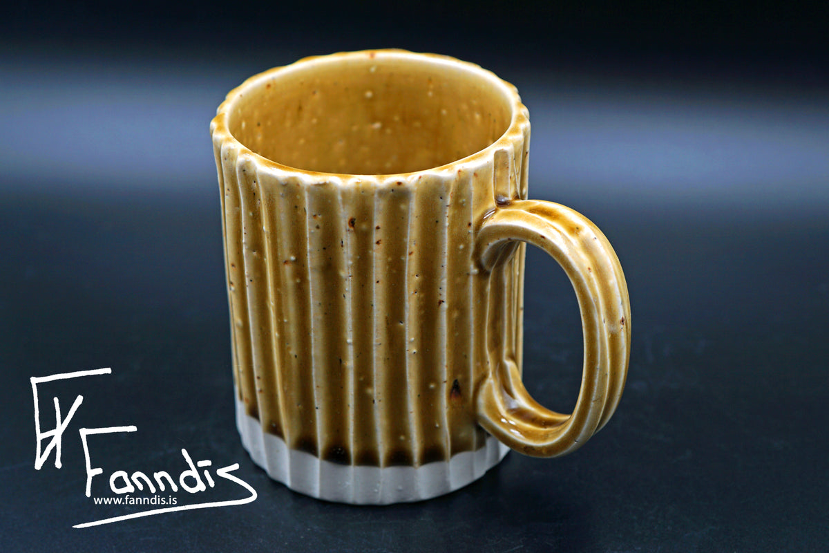 Kaffi kanna með hrauni / Coffee mug with lava (300 ml)