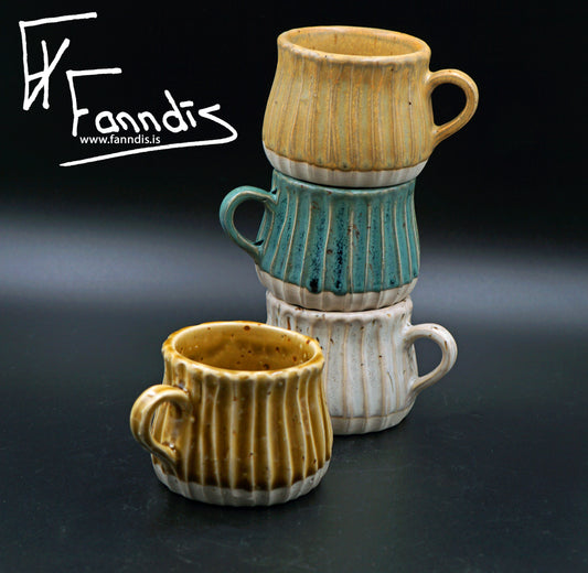 Kaffi bolli með hrauni / Coffee cup with lava (150 ml)