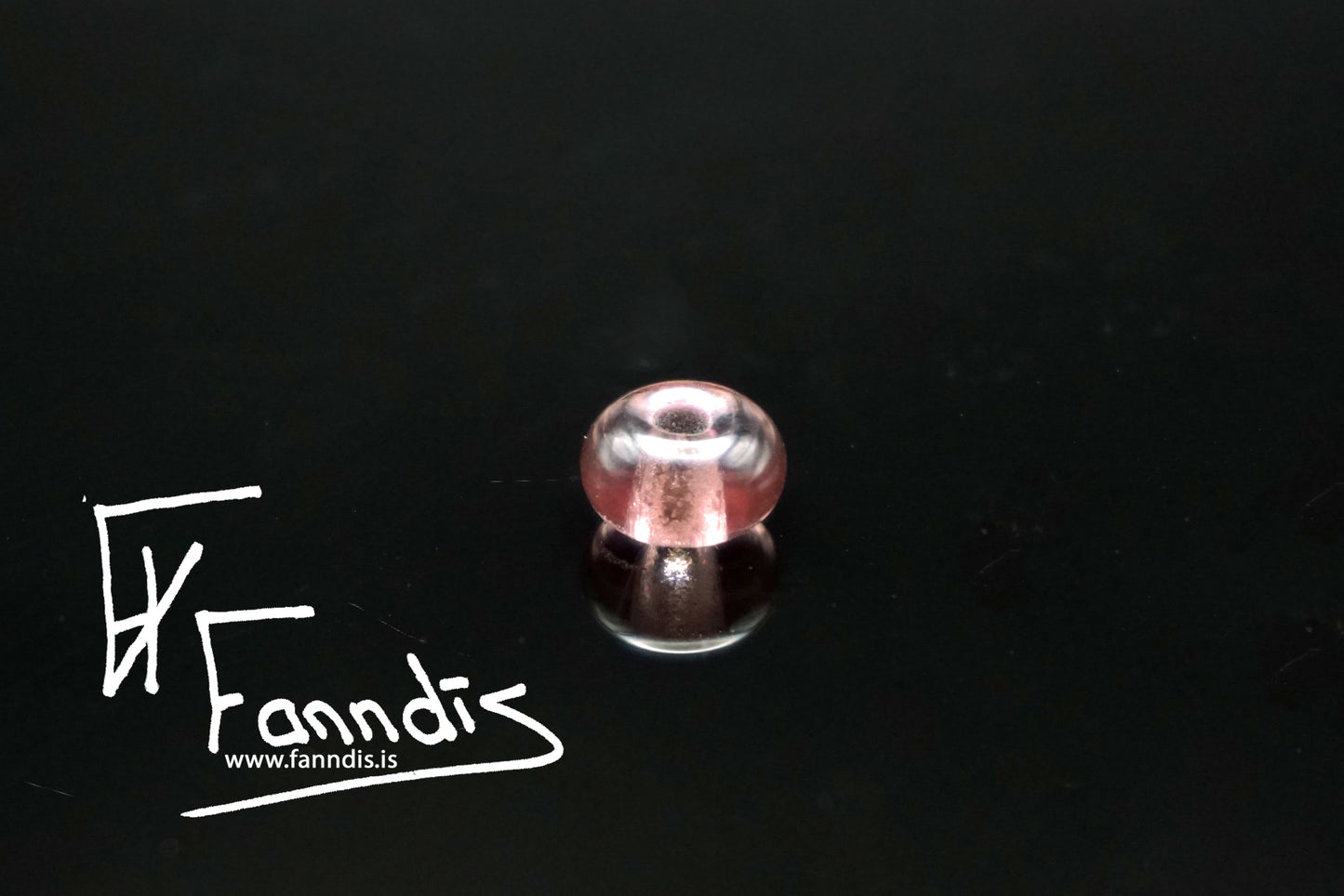 Glerperla Ametist / Glass bead Amethyst