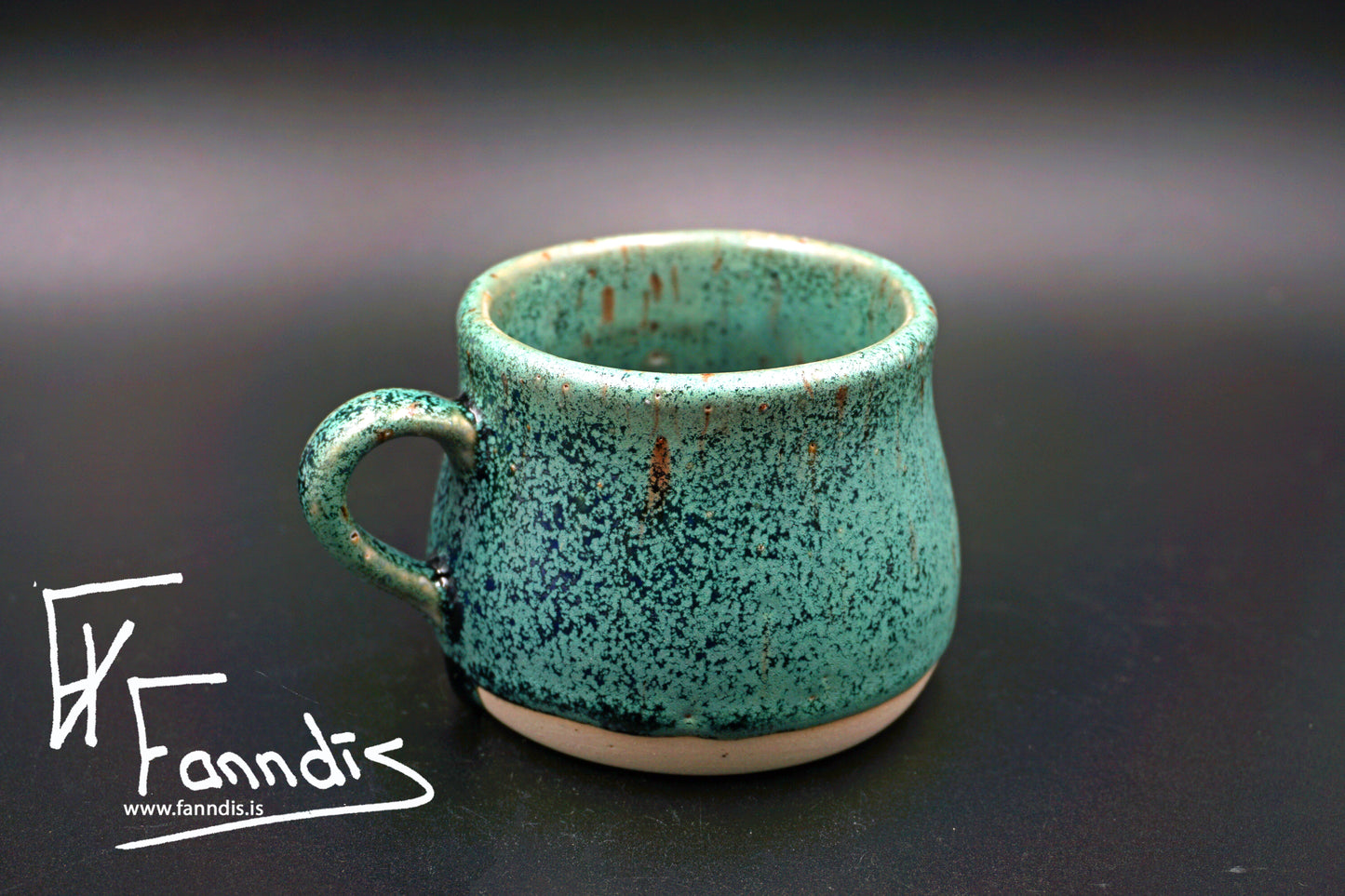 Flói bolli með sandi úr Hvítá / Flói cup with sand from glacier river Hvítá (150 ml)