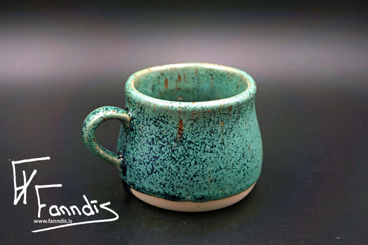 Flói bolli með sandi úr Hvítá / Flói cup with sand from glacier river Hvítá (150 ml)