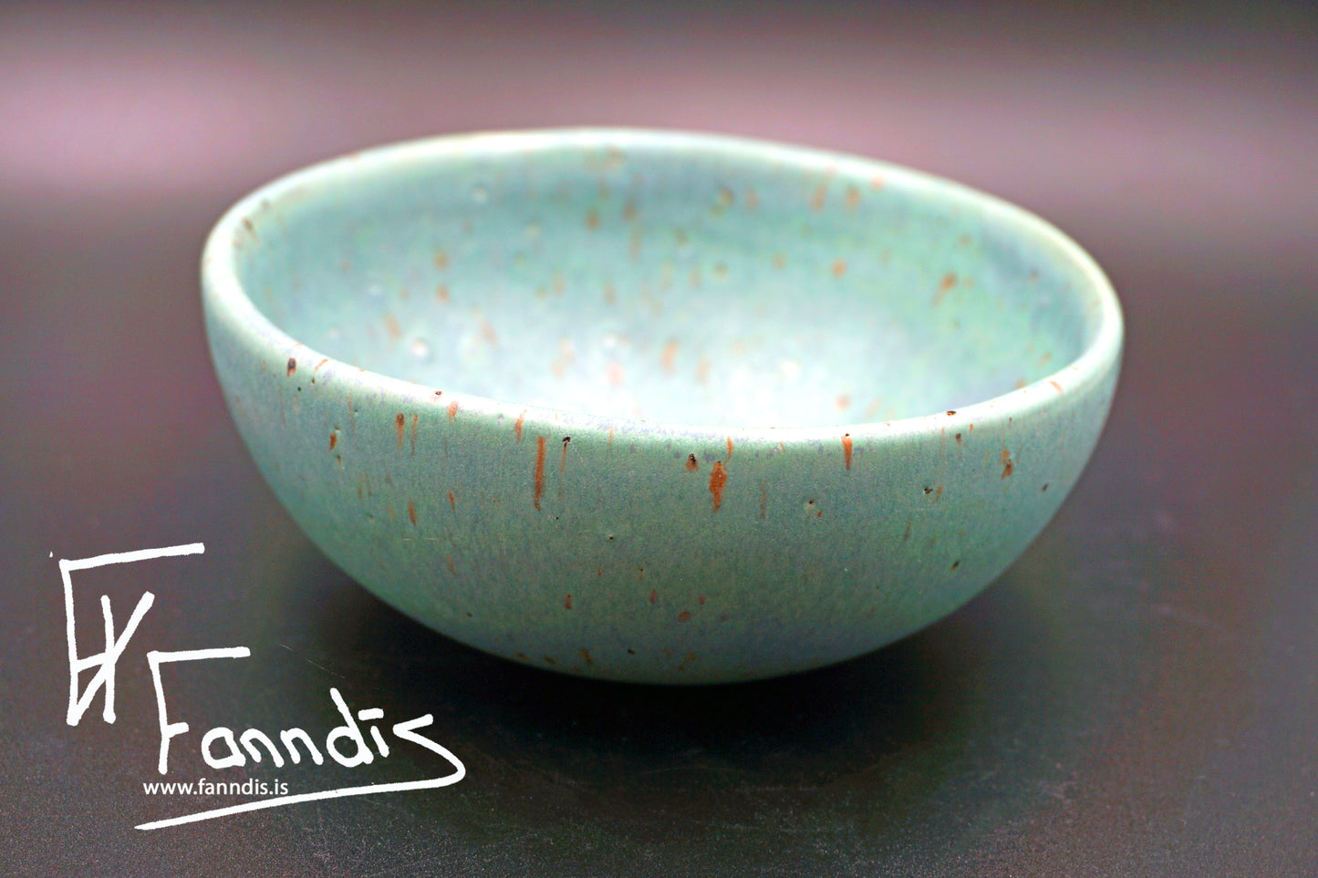 Flói  skál með sandi úr Hvítá / Flói bowl with sand from glacier river Hvítá (380 ml) (Copy)