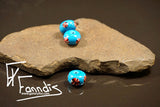 Víkinga glerperlur (söguleg eftirmynd) / Viking glass bead (historical replica)