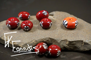 Víkinga glerperlur (söguleg eftirmynd) / Viking glass bead (historical replica)