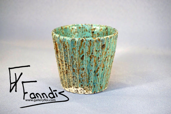 Flói bolli með sandi úr Hvítá / Flói cup with sand from glacier river Hvítá (200 ml)