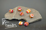 Víkinga glerperlur (söguleg eftirmynd) / Viking glass bead (historical replica)